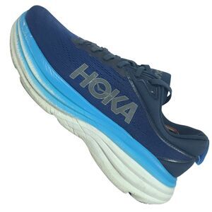 Hoka One One Bondi 8 Running Shoes Outer Space Blue 1123202 OSAA Mens Size 9.5D